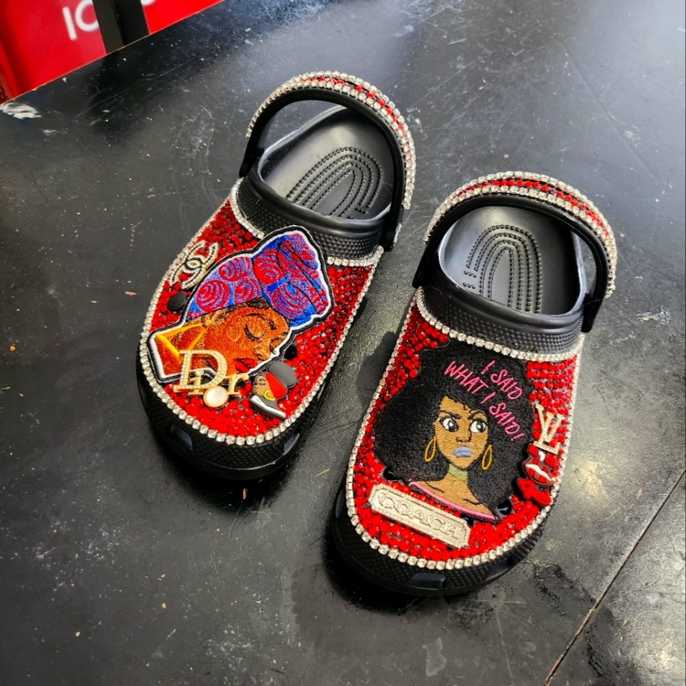 Custom made crocs